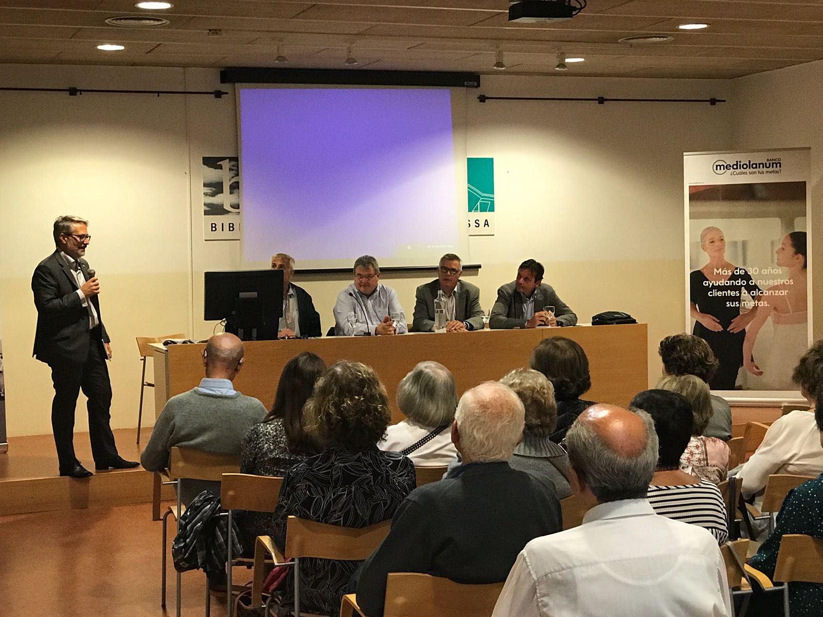 Torna la «Tertúlia amb convidat» de Terrassa. Biblioteca Central de Terrassa