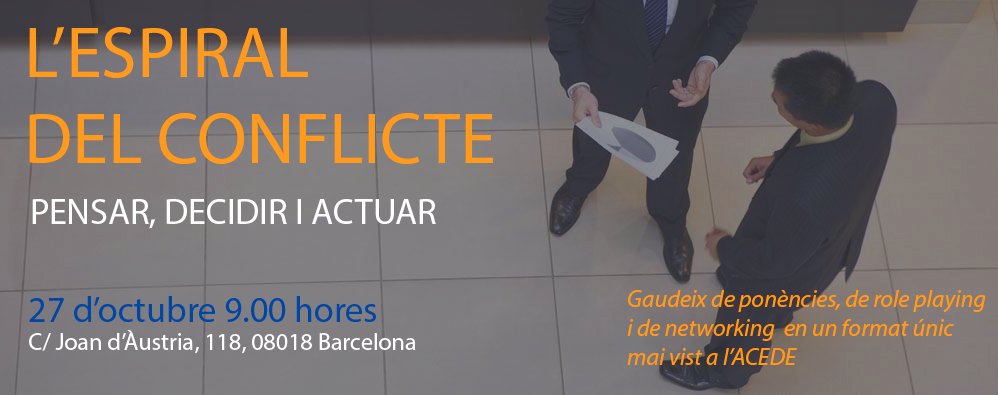 Jornada Empresarial de l’ACEDE Catalunya. Seu de Creu Roja a Barcelona